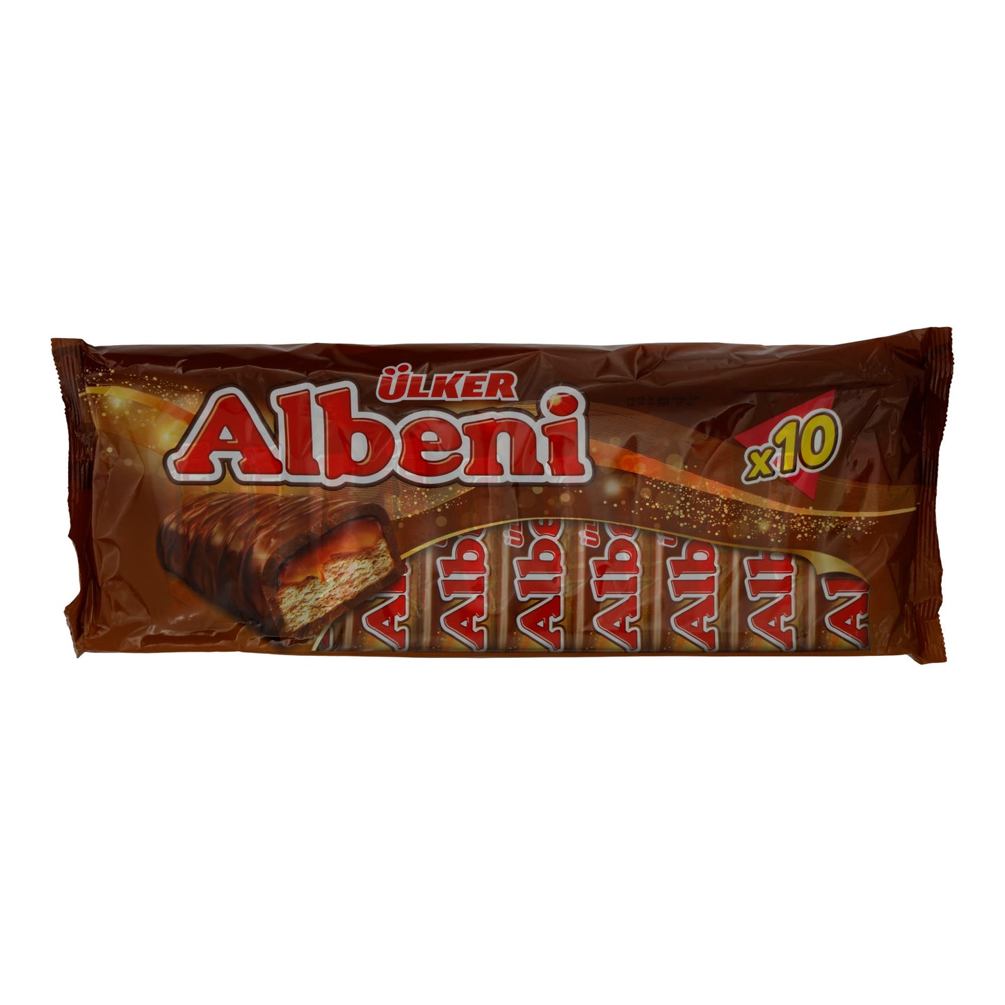 Barre chocolatée Ülker | Albeni | Avec garniture biscuitée, 10 x 36 g | -