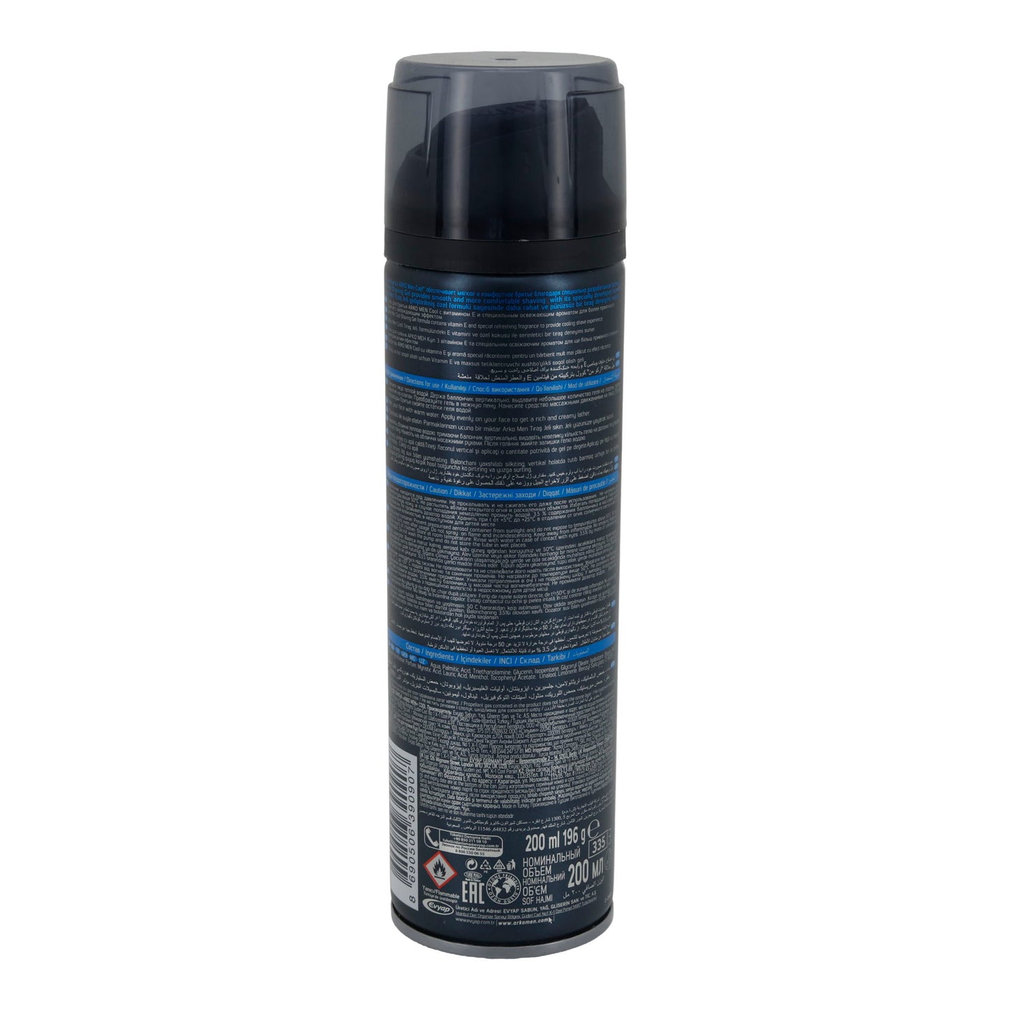 Gel da barba Arko Men | Gel da barba | Fresco | 200 ml