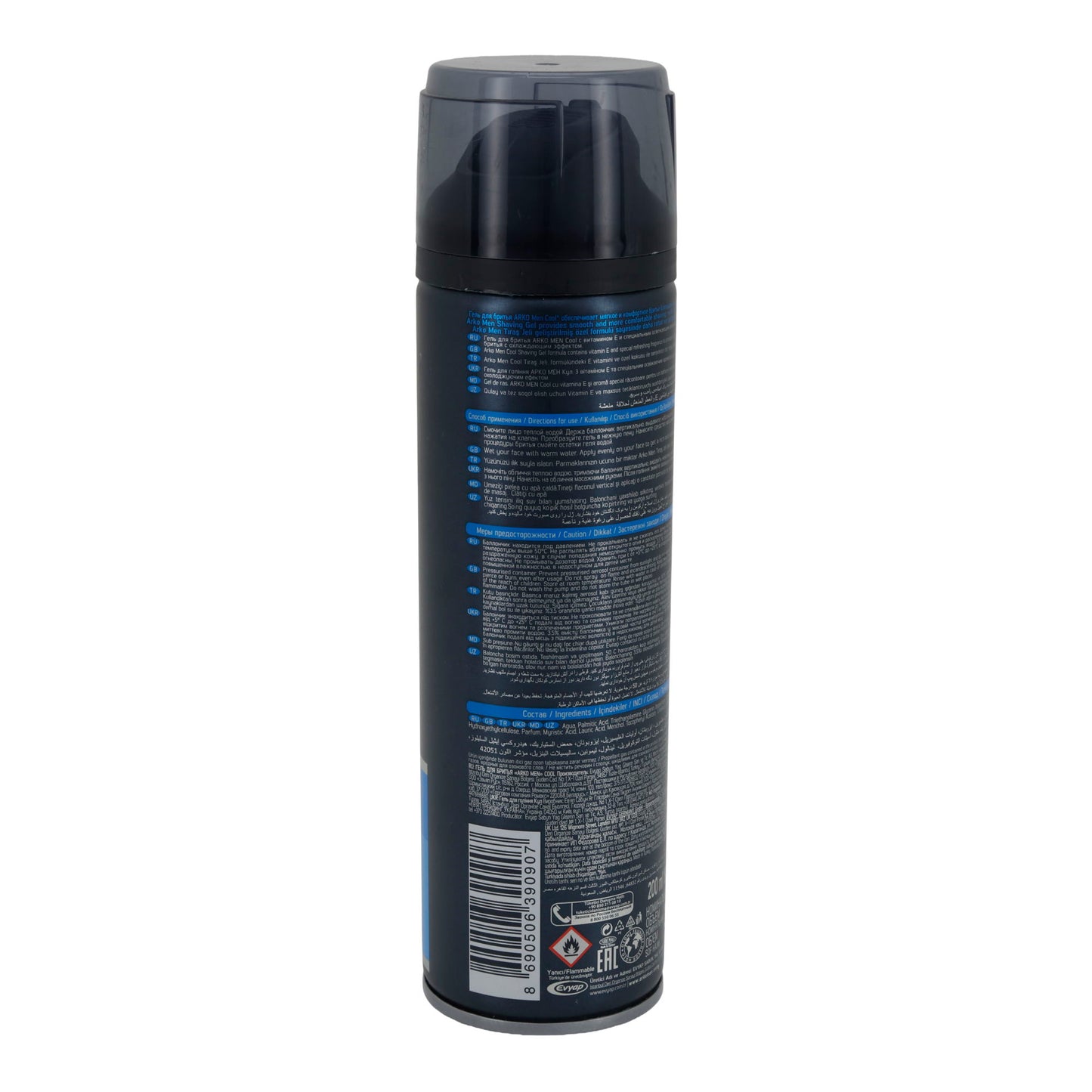 Gel da barba Arko Men | Gel da barba | Fresco | 200 ml