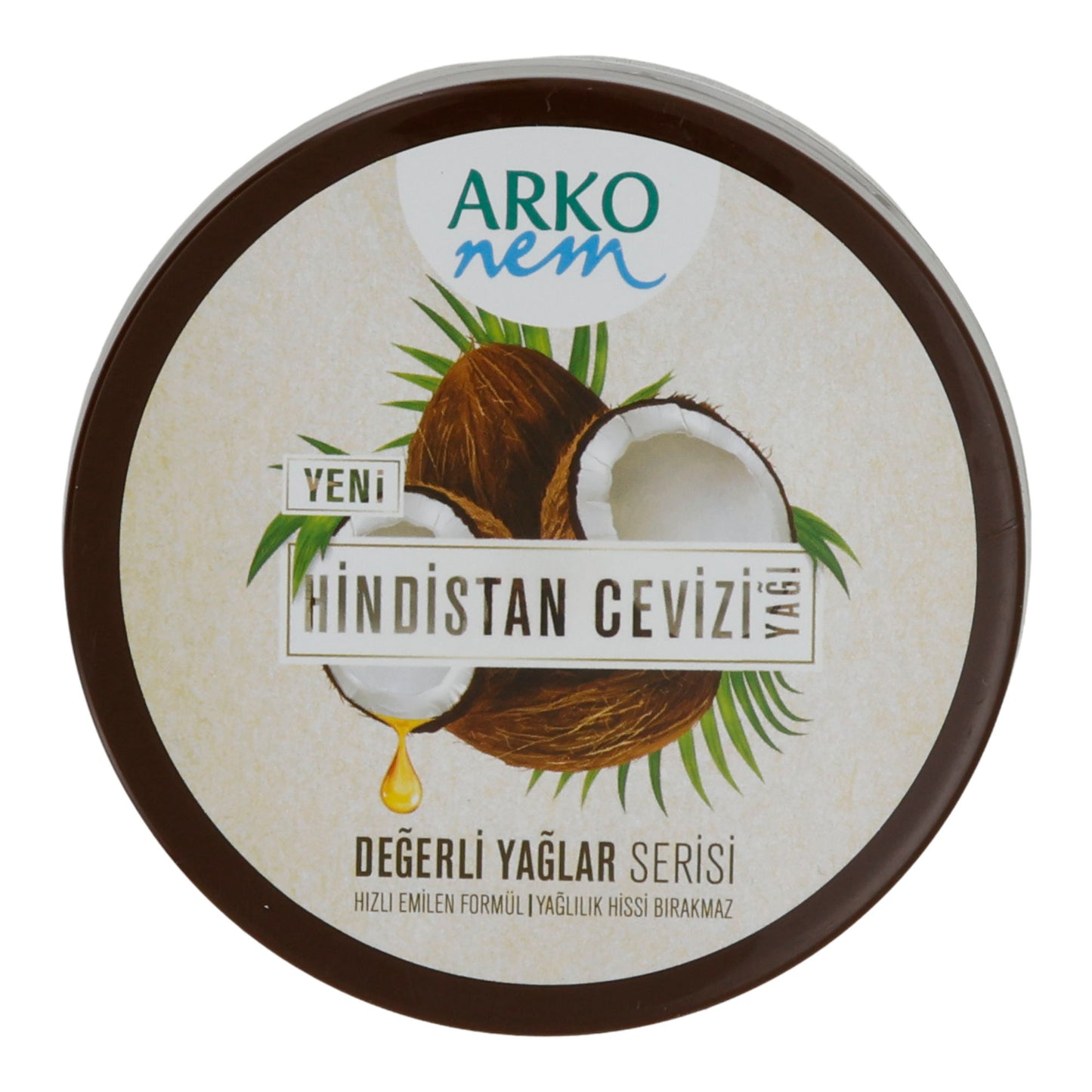 Crème pour les mains et le corps Arko Nem | Huile de coco | 250 ml