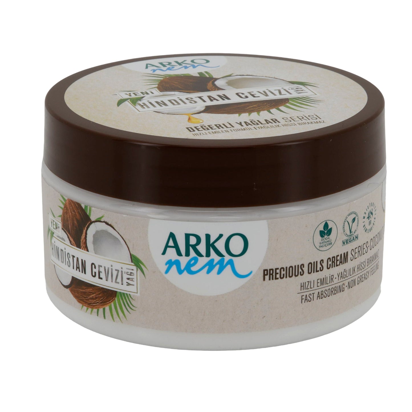 Hand- und Körpercreme Arko Nem | Kokosöl | 250 ml ARKO