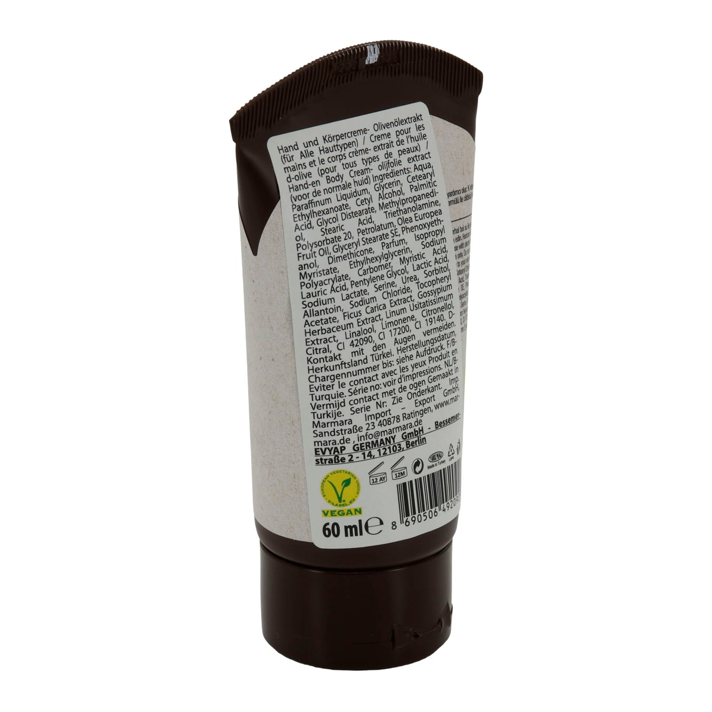 Crema per la cura ARKO Nem Zeytinyağı | Crema per la cura | Con olio d'oliva | 60 ml