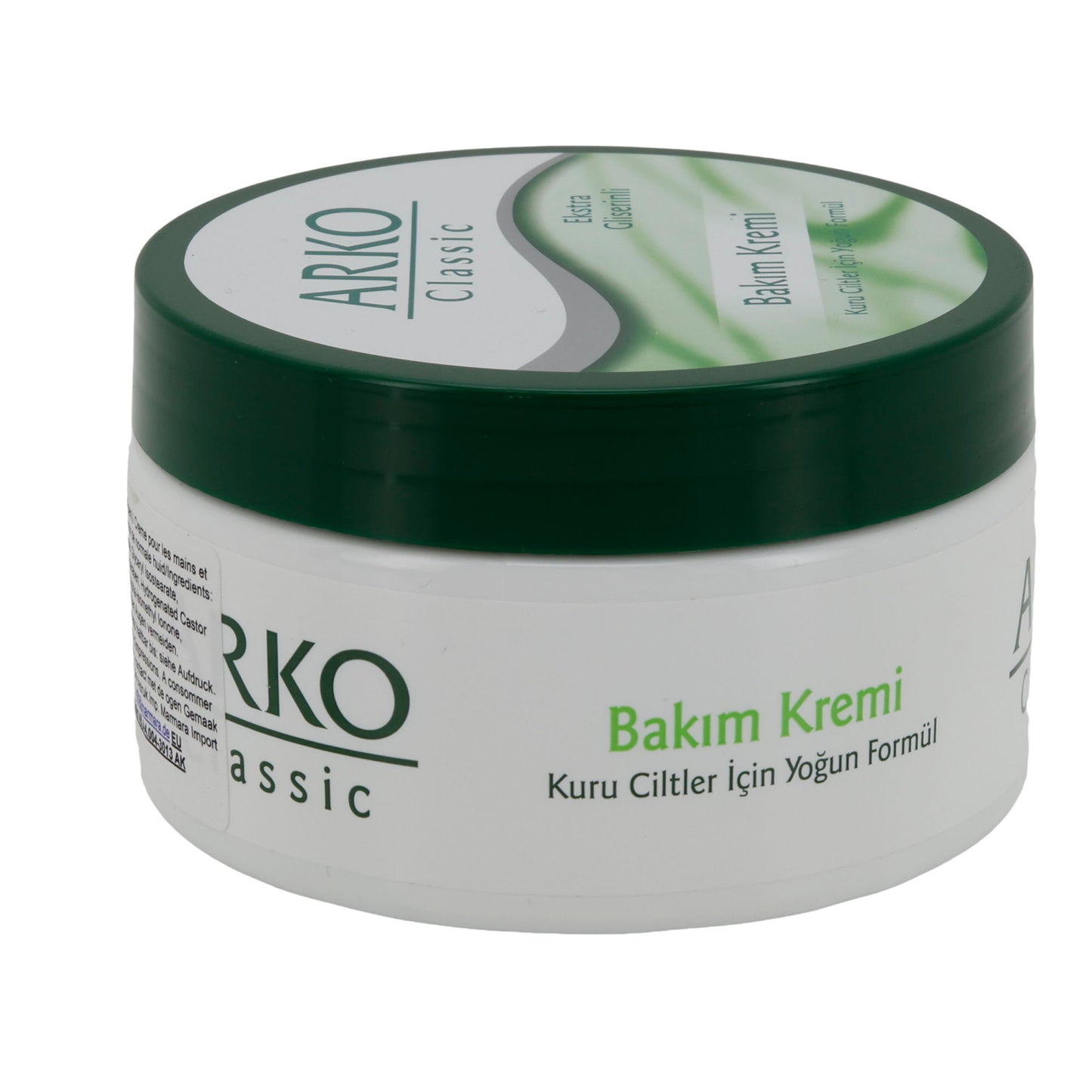 Crema per la cura ARKO Classic | Con glicerina | Per pelli secche | 150 ml