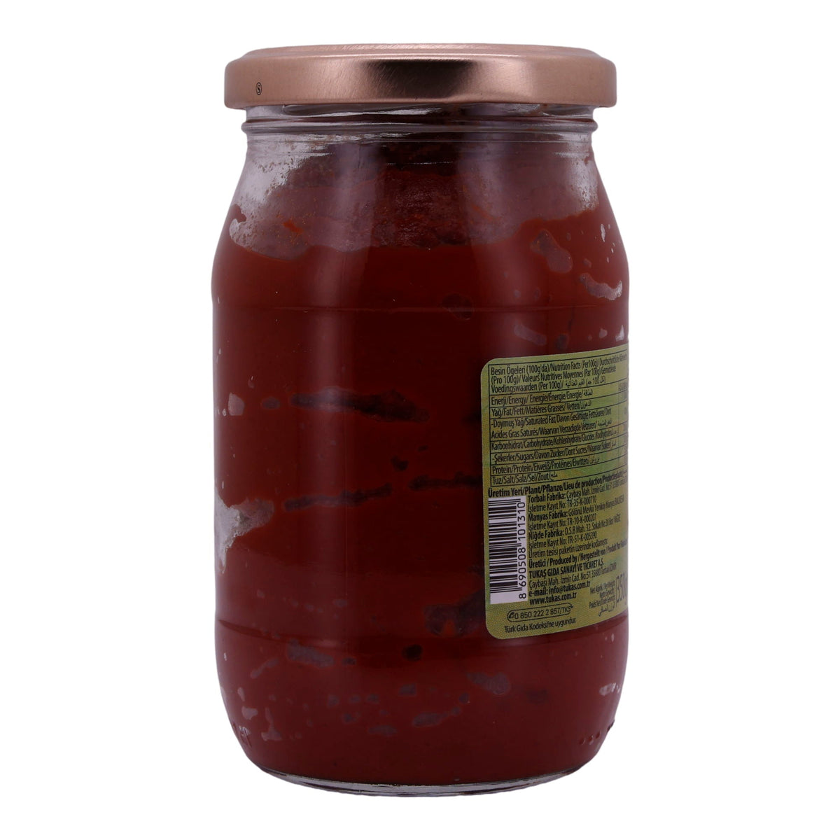 Tomatenmark Tukaş | Doppelt konzentriert | Aus Sommer-Tomaten | 350 g Glas - Taste Your World