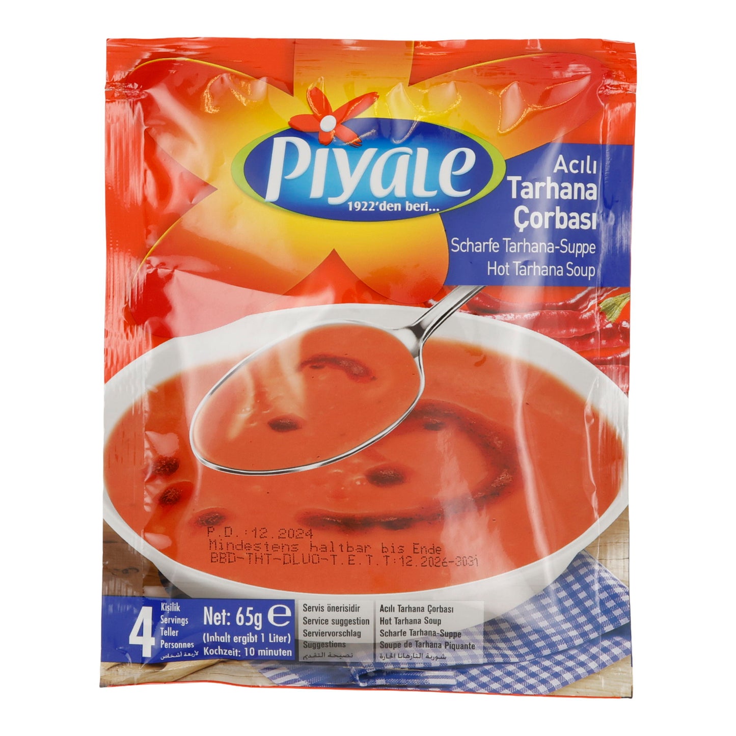 Piyale | Acılı Tarhana Çorbası – Scharfe Tarhana-Suppe | traditionell & würzig | 65 g (ergibt 1 l)