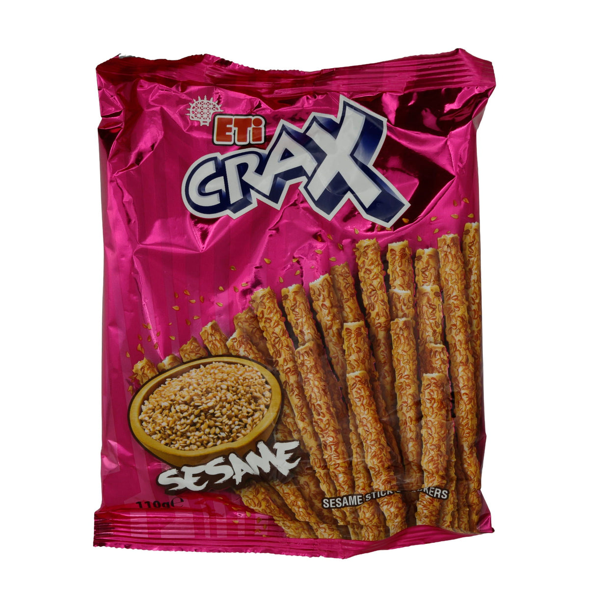 Sticks Eti Crax | Sesamstangen | Knusprig mit Sesam | 110g ETI