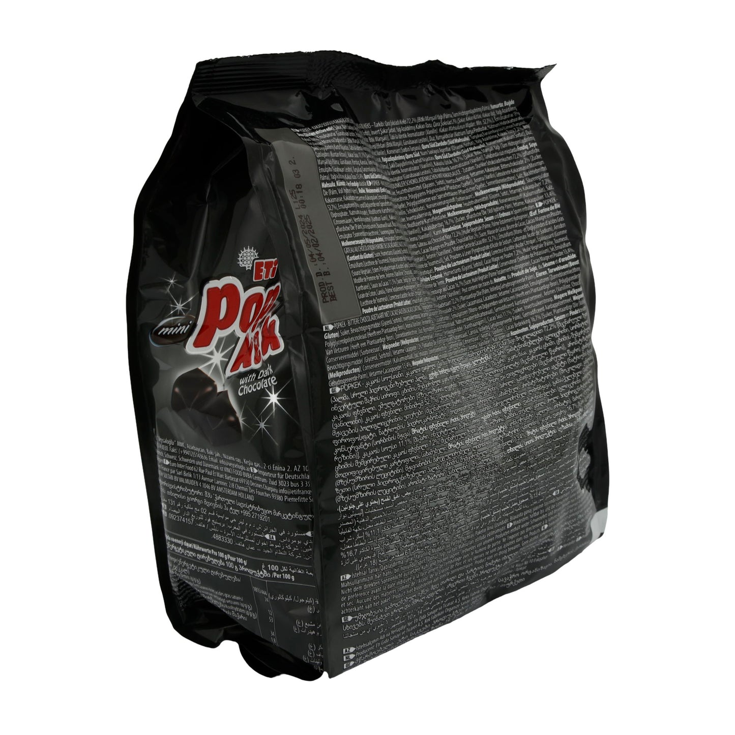 Mini Popkek Eti | Bitter Çikolatalı | Yanınızda götürmek için sulu çikolatalı kek | 144 g