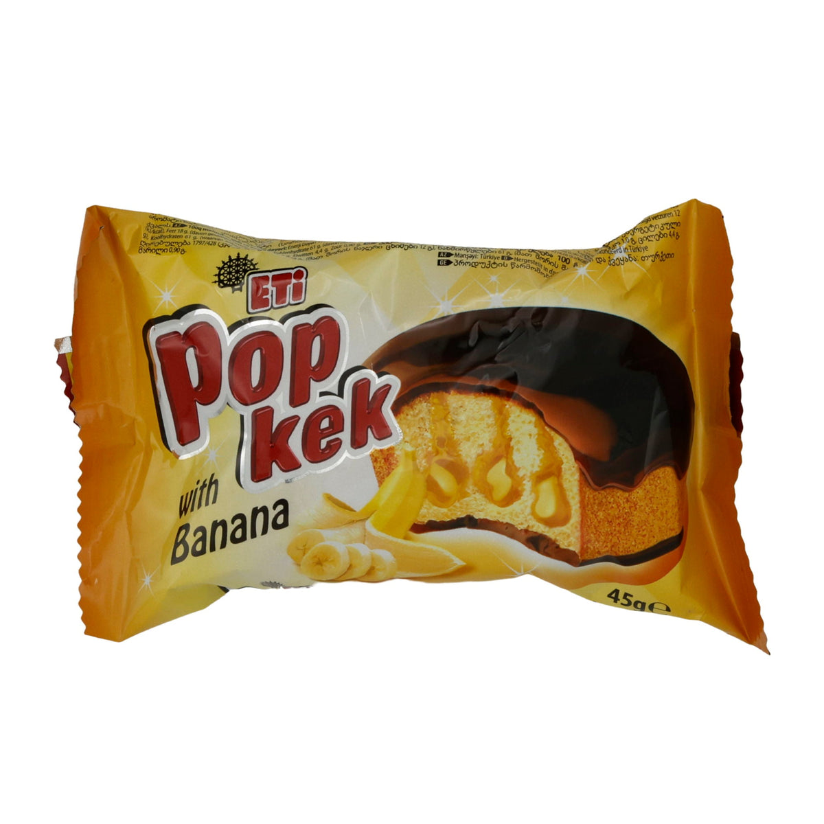 Kuchen Eti Pop Kek | Gebäck | mit Bananenfüllung | 45 g ETI