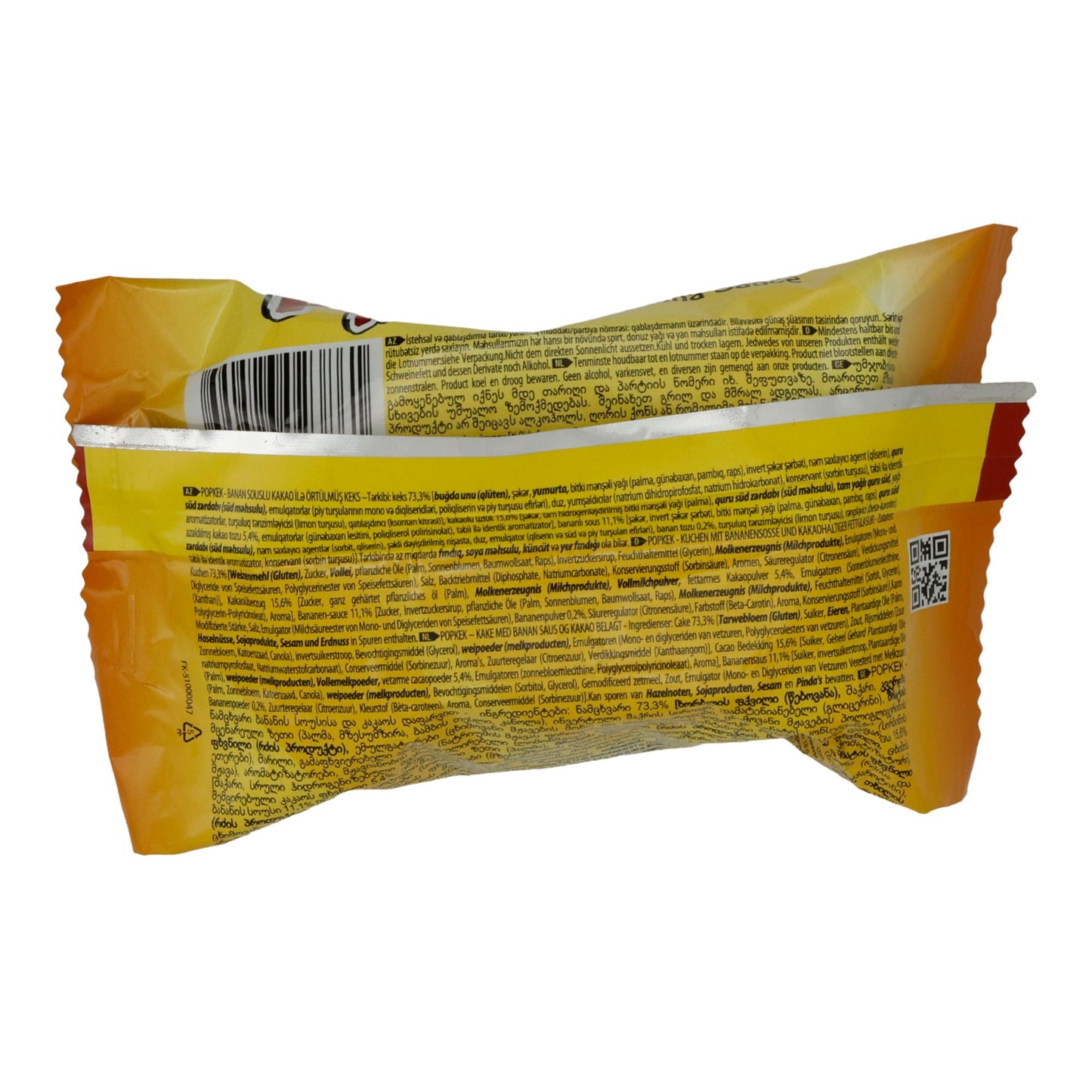 Kuchen Eti Pop Kek | Gebäck | mit Bananenfüllung | 45 g ETI