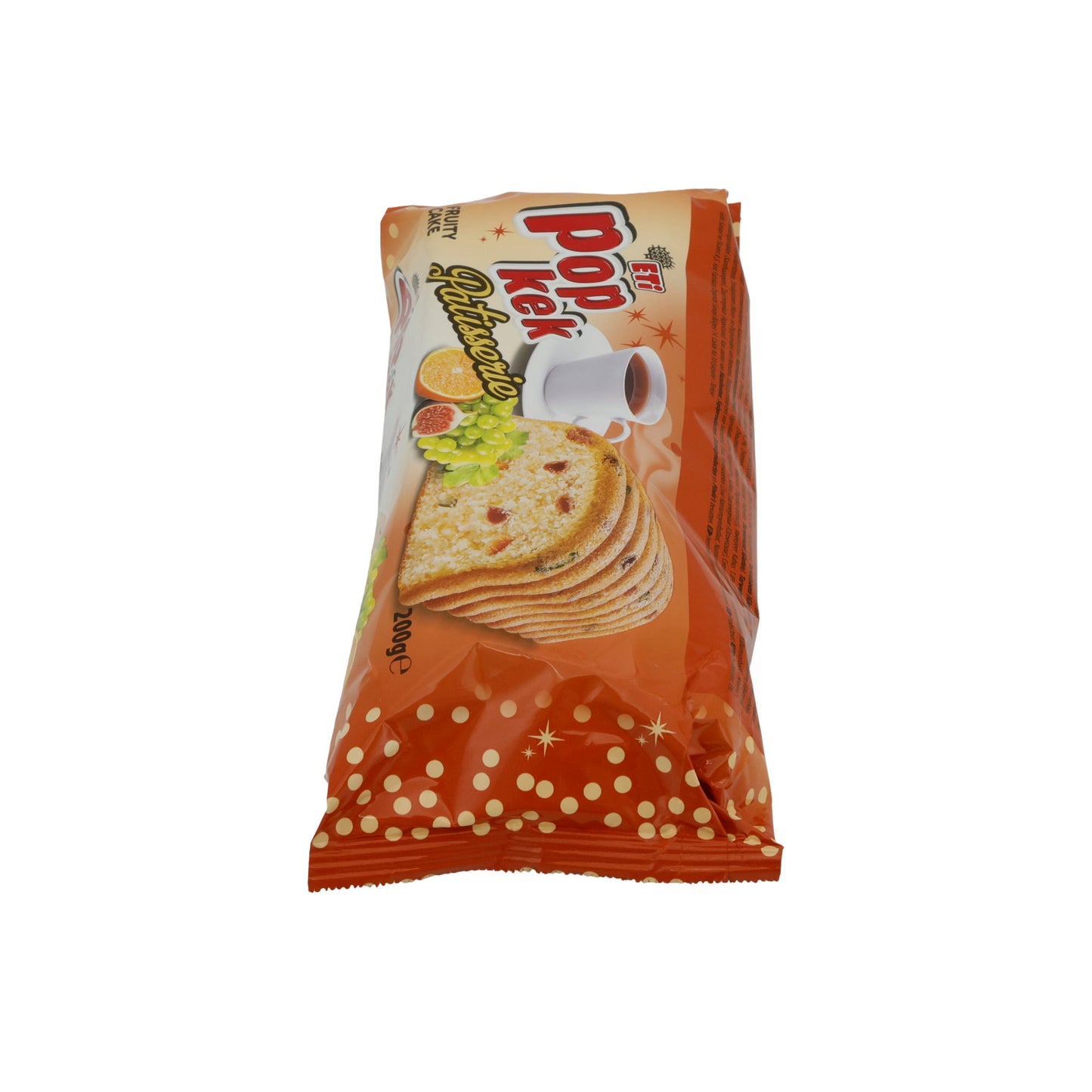 Früchtekuchen ETI | Pop Kek Patisserie | Saftig, aus der Türkei | 200 g