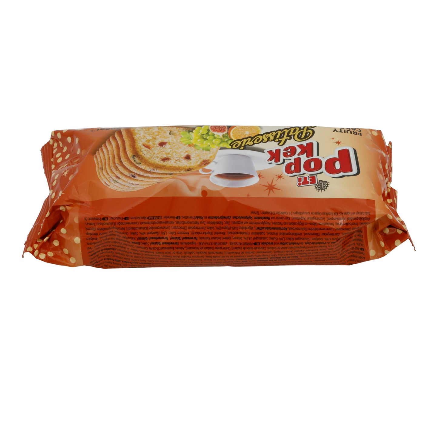 Früchtekuchen ETI | Pop Kek Patisserie | Saftig, aus der Türkei | 200 g