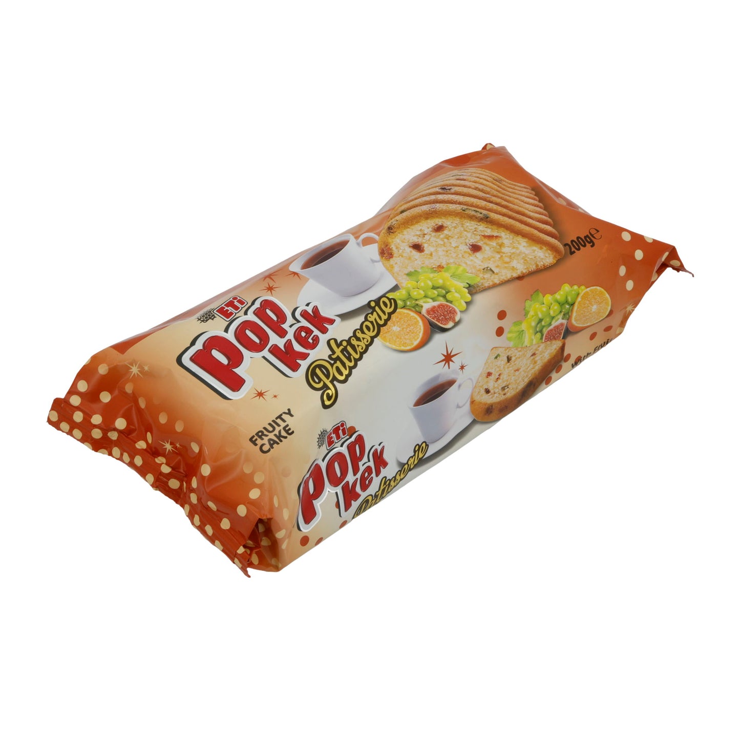 Früchtekuchen ETI | Pop Kek Patisserie | Saftig, aus der Türkei | 200 g