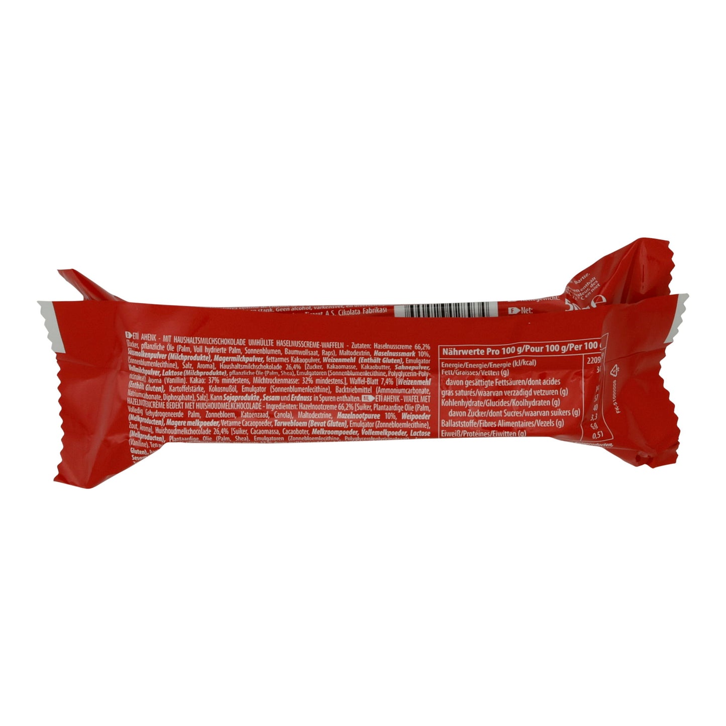 Waffelgebäck Eti Ahenk | Mit Haselnusscreme | Knusprig, schokoladig | 50 g