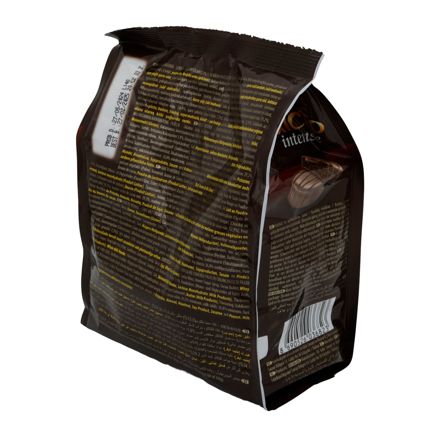Praline ETİ | Adicto Intense | Lussuoso, 40% cioccolato | 9 pezzi