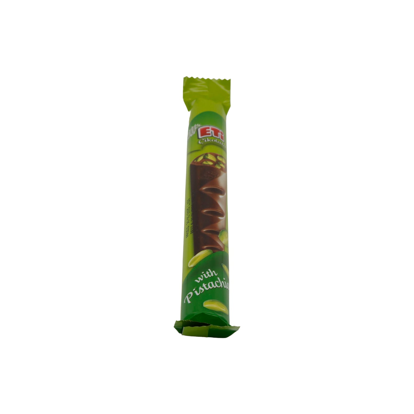 Eti Chocoladereep | Chocoladereep | met pistachenoten | 34 g