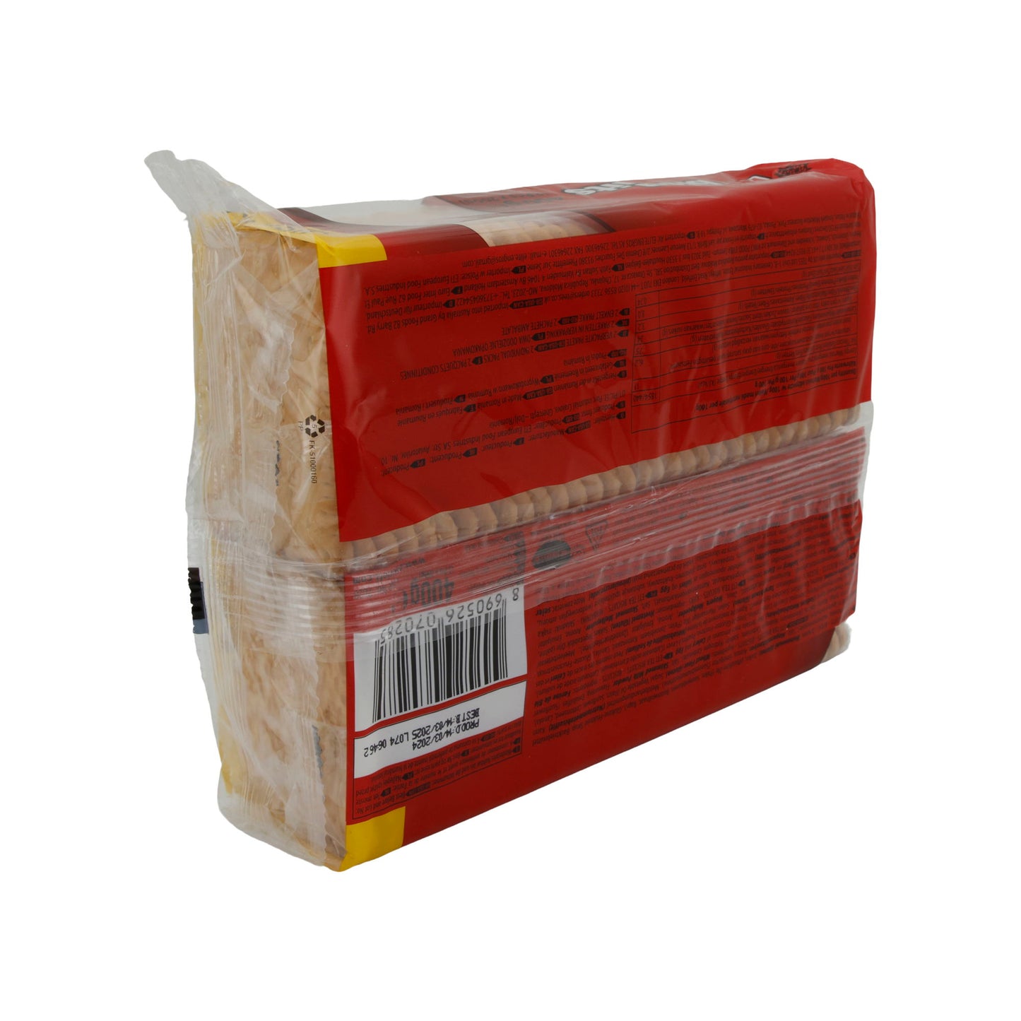 Kekse ETi Tea Bisküvileri Klasik | Kurabiye | Buğday Unlu Kurabiyeler 2'li Paket | 400 g