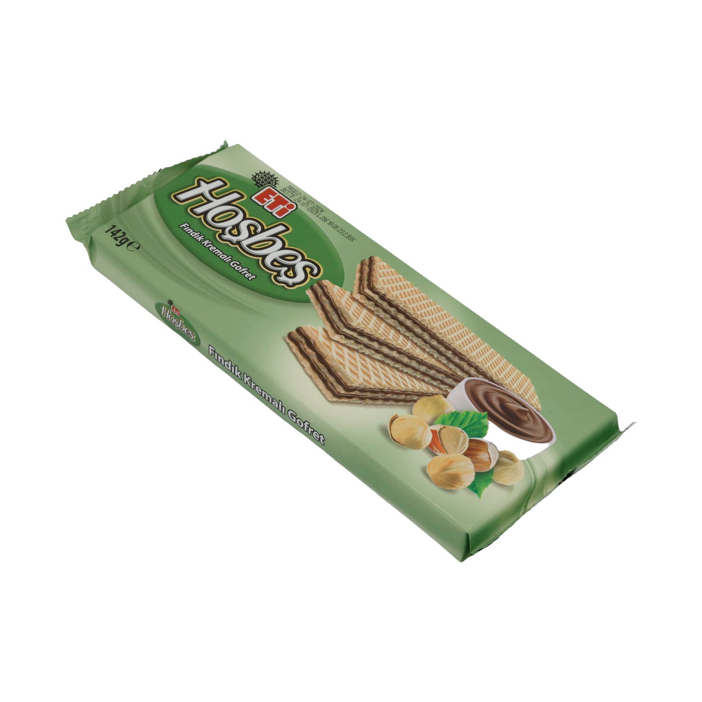 Waffeln ETI Hoşbeş | Gebäck | mit cremiger Haselnussfüllung | 142 g