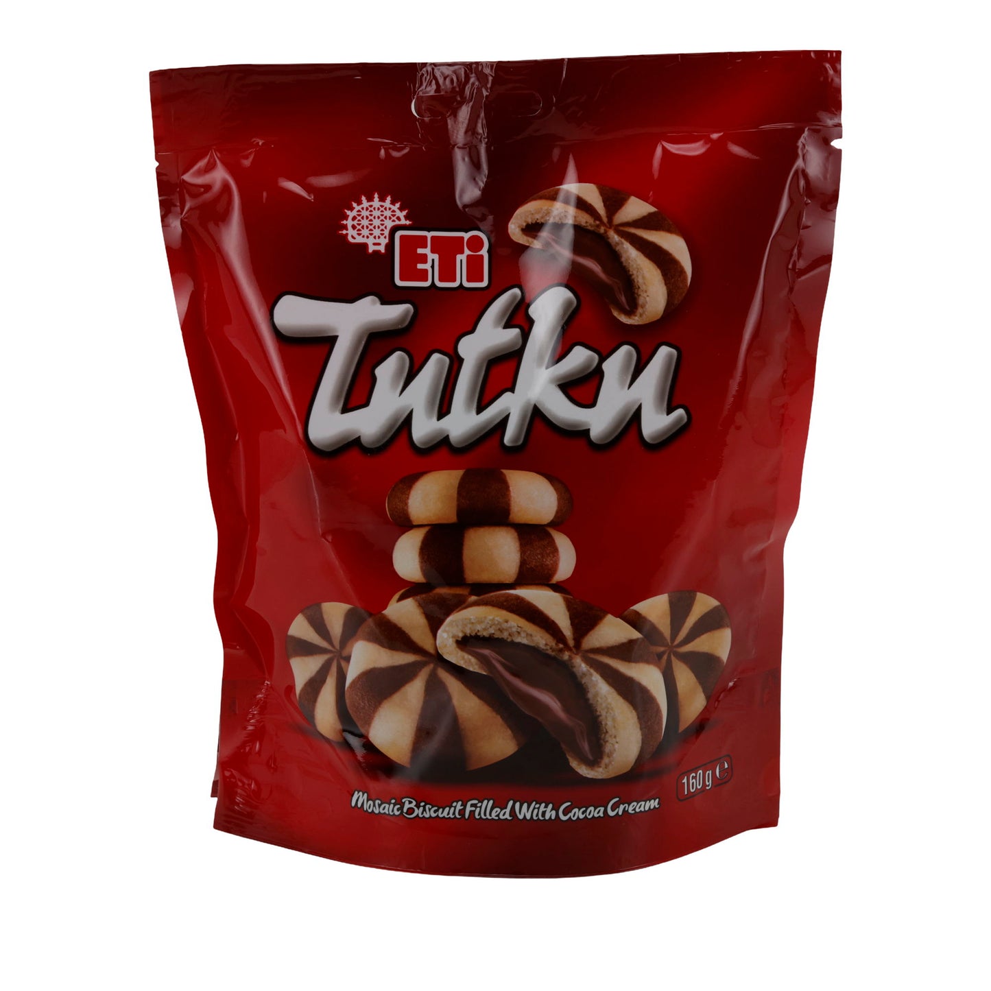 Mosaic Cookies Eti Tutku | Cookies | with Cocoa Cream Filling | 160 g