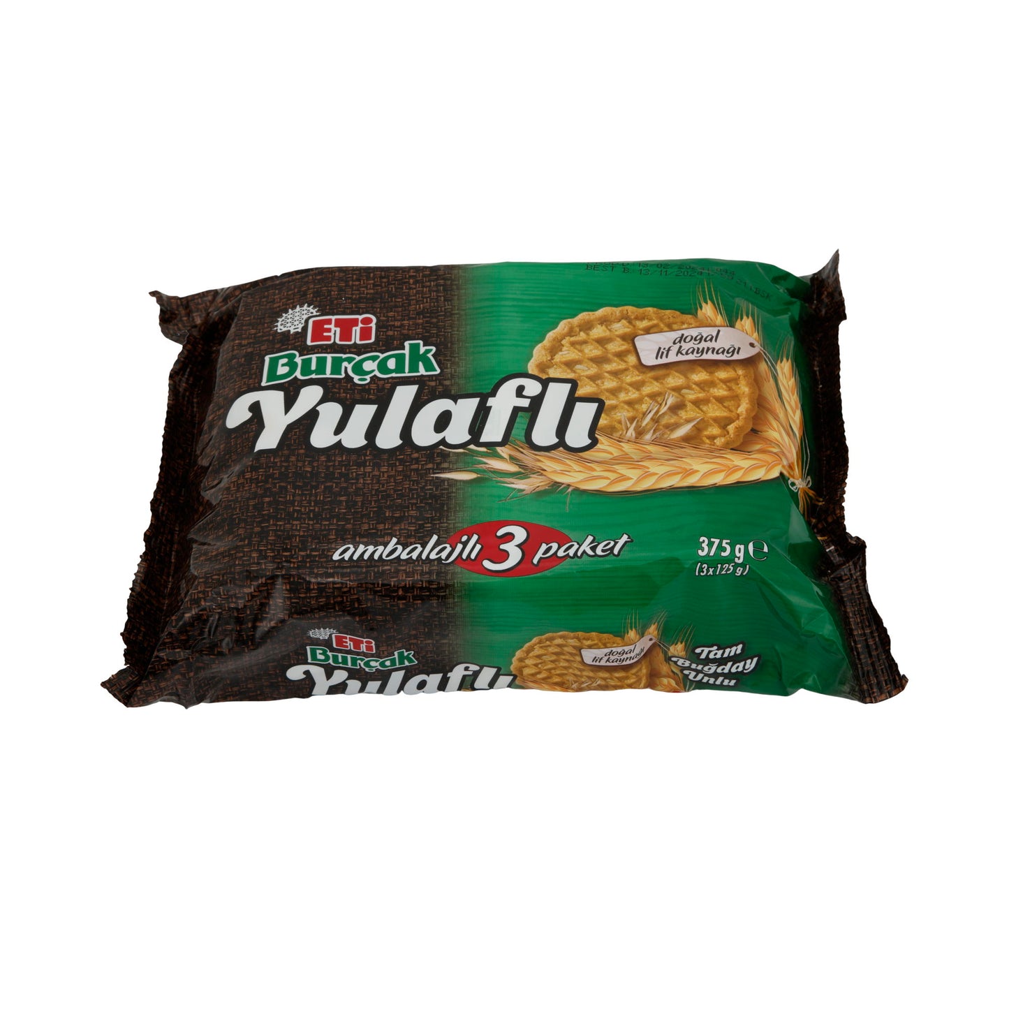 Biscuits à l'avoine Eti | Burçak Yulaflı | Portions individuelles | 375 g