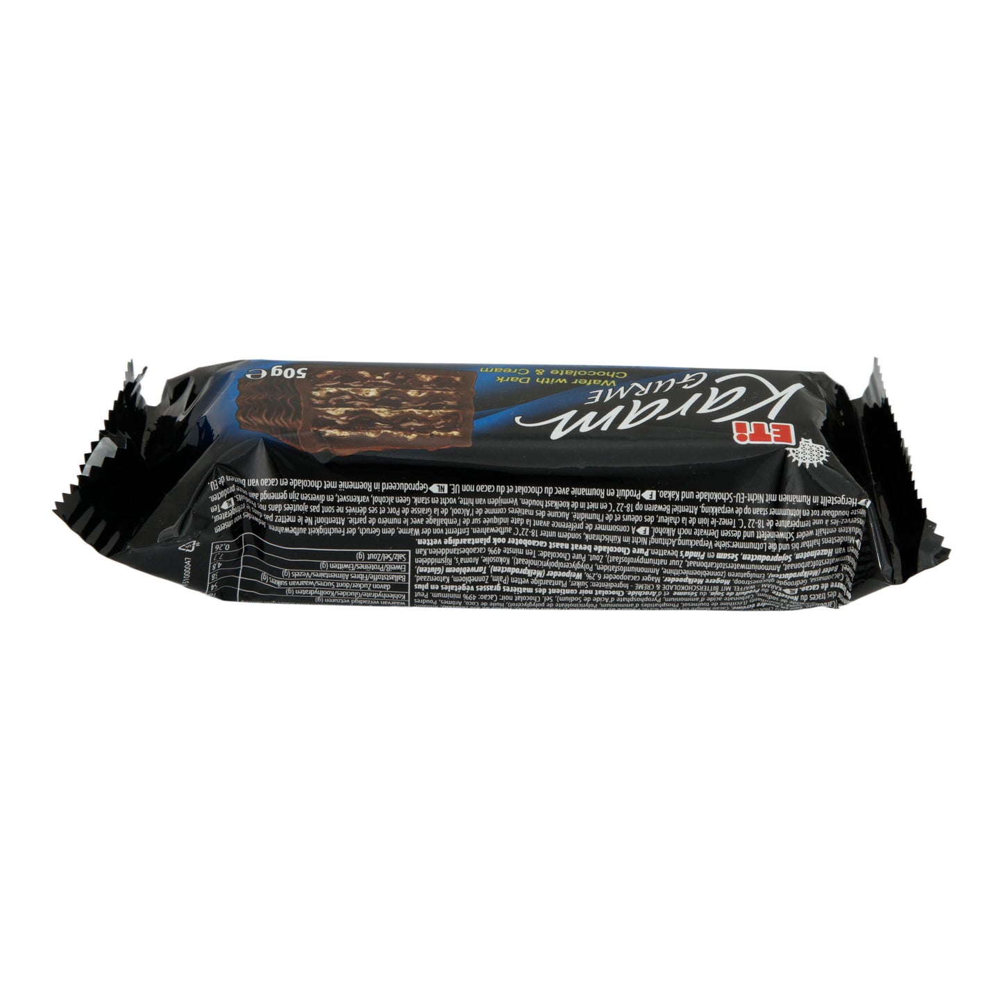Waffeln Eti Karam Gurme | Gebäck | mit Bitterschokolade & Creme | 50 g