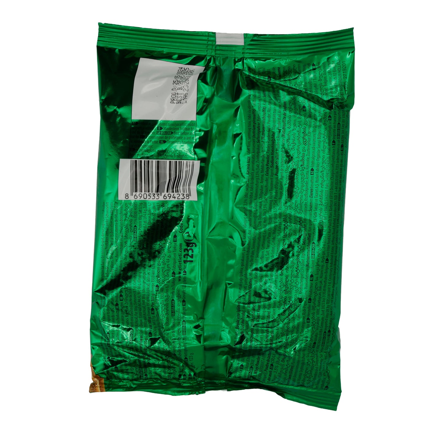 Kräcker Eti Crax Gong | Herbes Extra | croustillant avec des herbes supplémentaires | 123 g