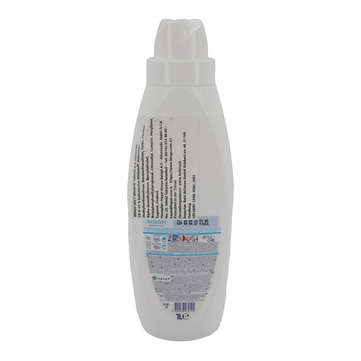 Weichspüler Bingo Soft Sensitive | Langanhaltende Frische | 40 WL BINGO