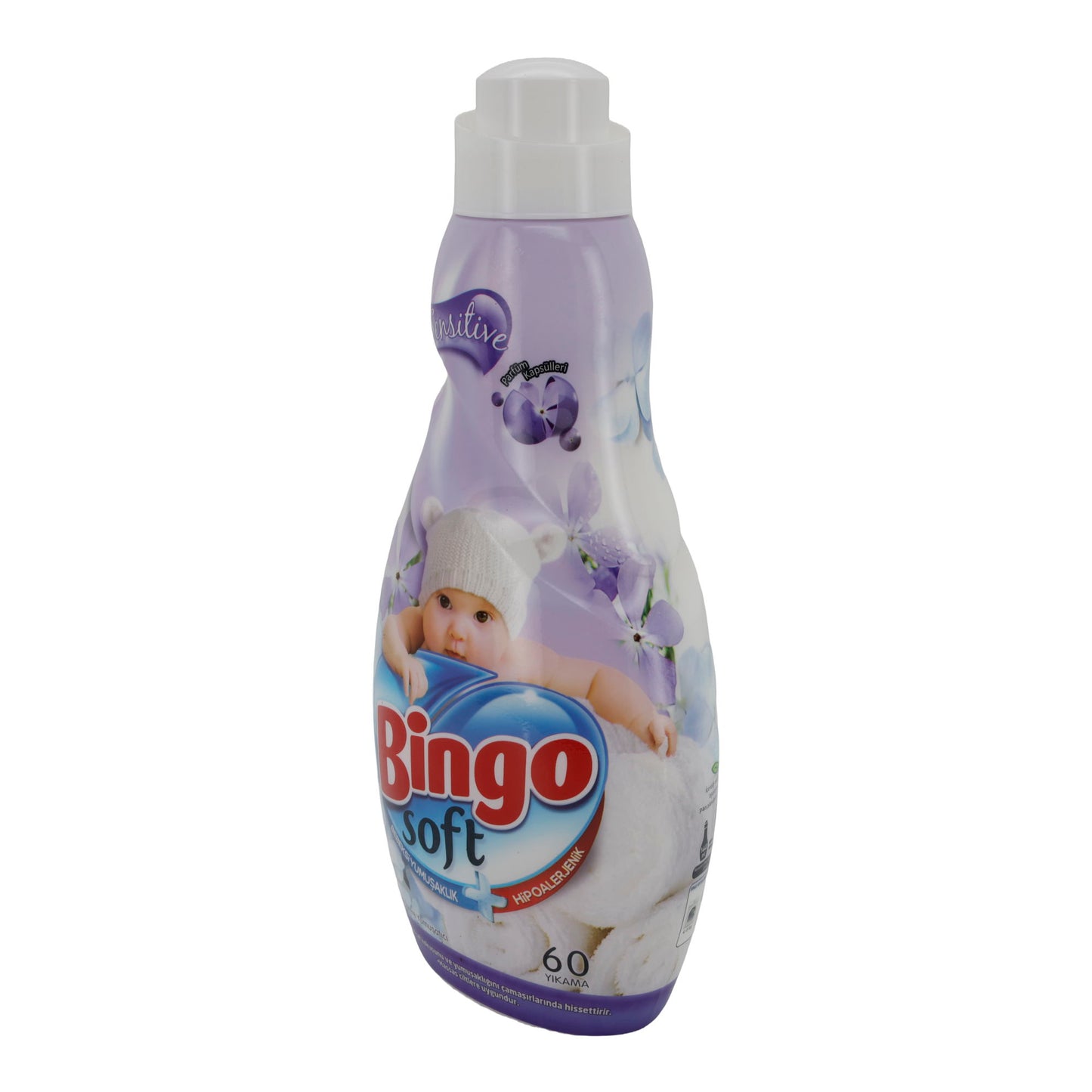 Weichspüler Bingo Soft Sensitive | Langanhaltende Frische | 60 Wl