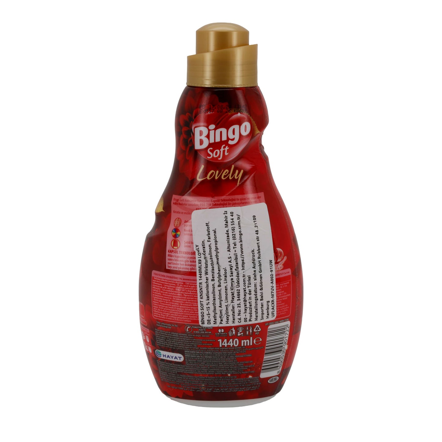 Weichspüler Bingo Soft Lovely | Langanhaltende Frische | 60 Wl