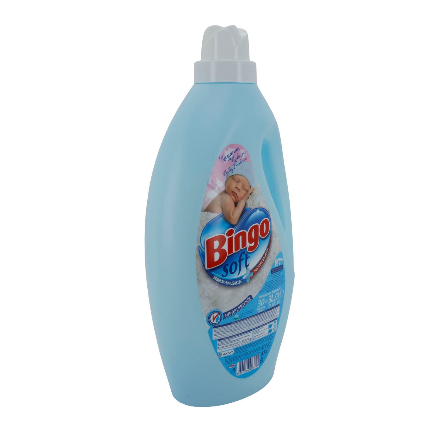 Weichspüler Bingo Soft Baby | Langanhaltende Frische | Für 30–33 Wäschen