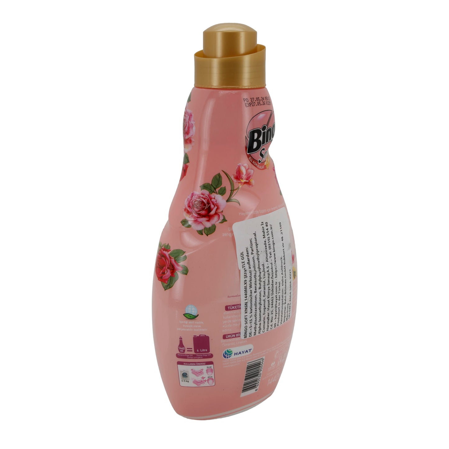 Weichspüler Bingo Soft Rose & Freesia | Langanhaltende Frische | 60 Wl
