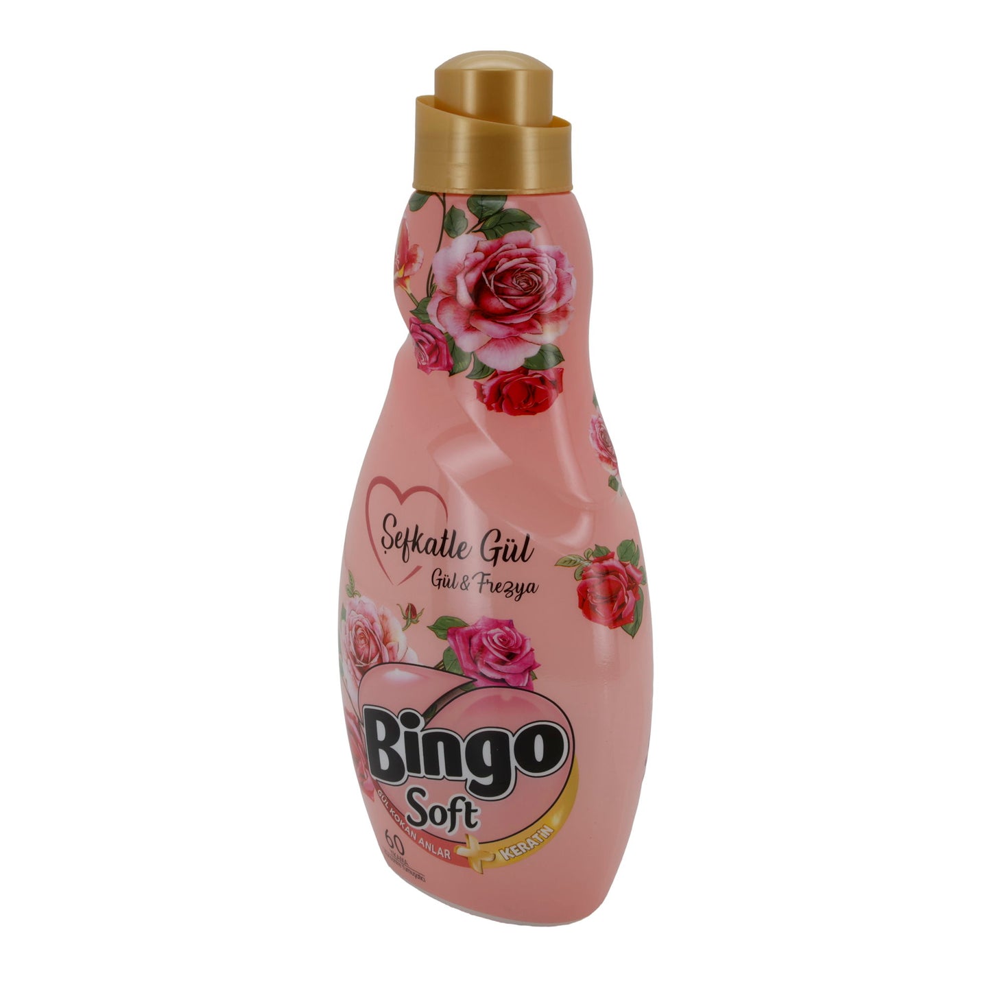 Weichspüler Bingo Soft Rose & Freesia | Langanhaltende Frische | 60 Wl