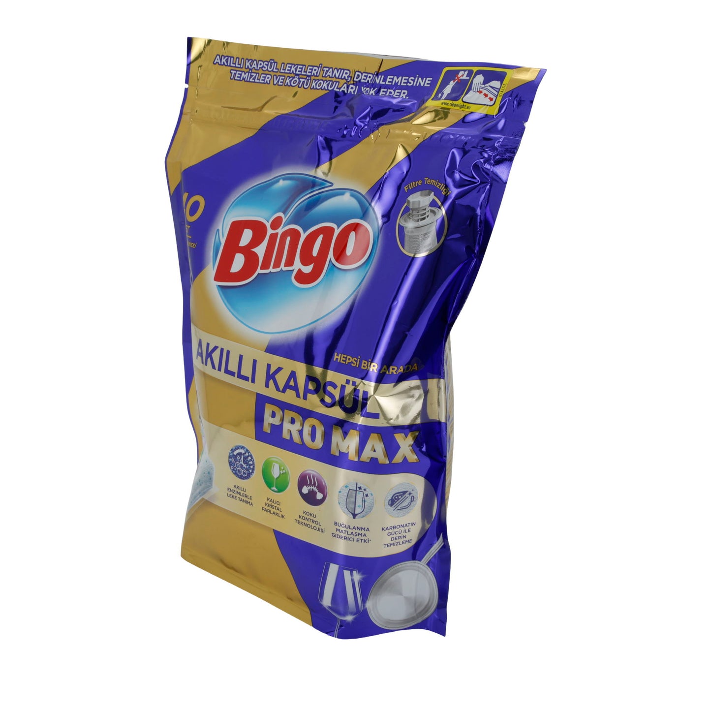 Spülmaschinen-Tabs Bingo | Tabs | Akıllı Kapsül Pro Max | 40 Stück