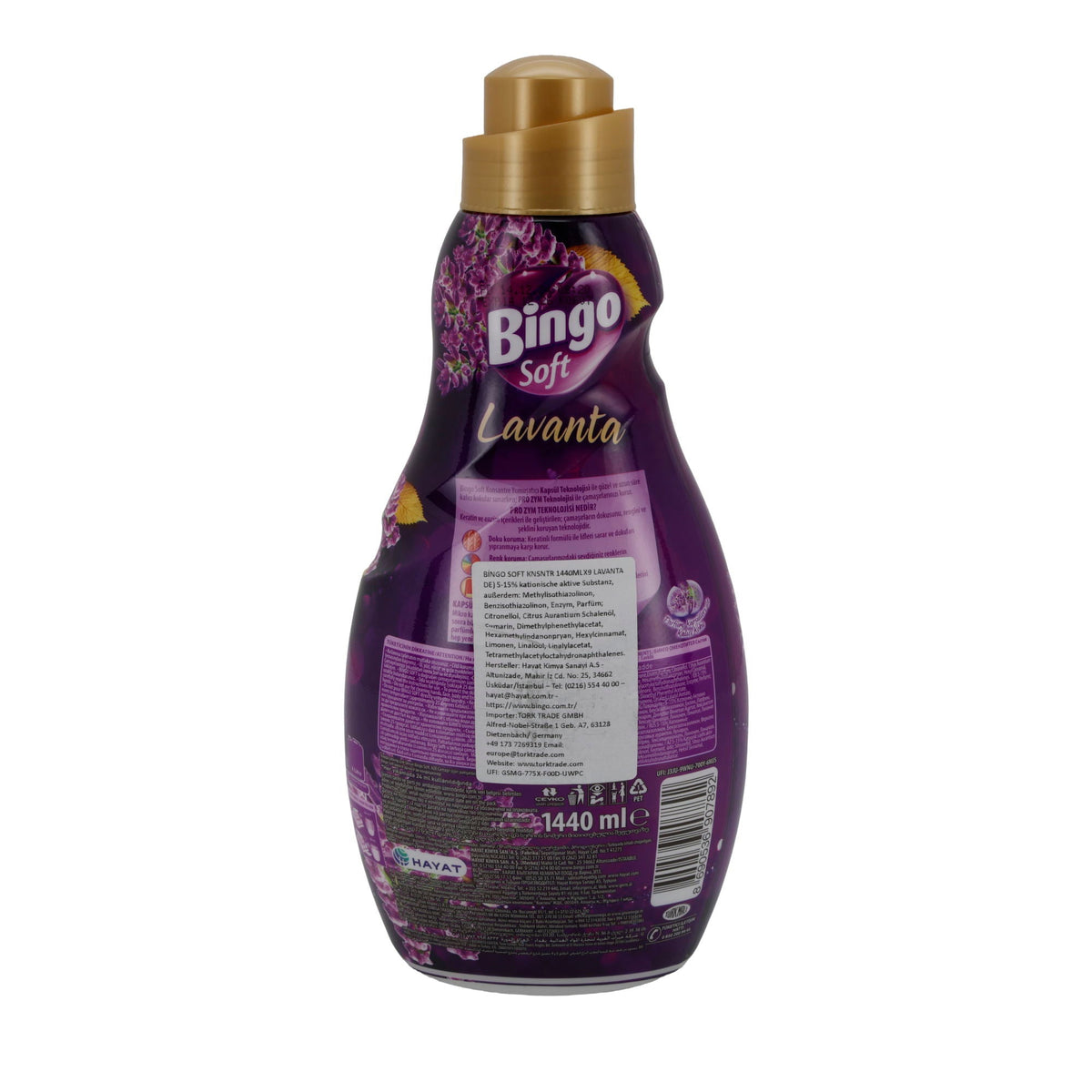 Weichspüler Bingo Soft Lavanta | Langanhaltende Frische | 60 Wl BINGO