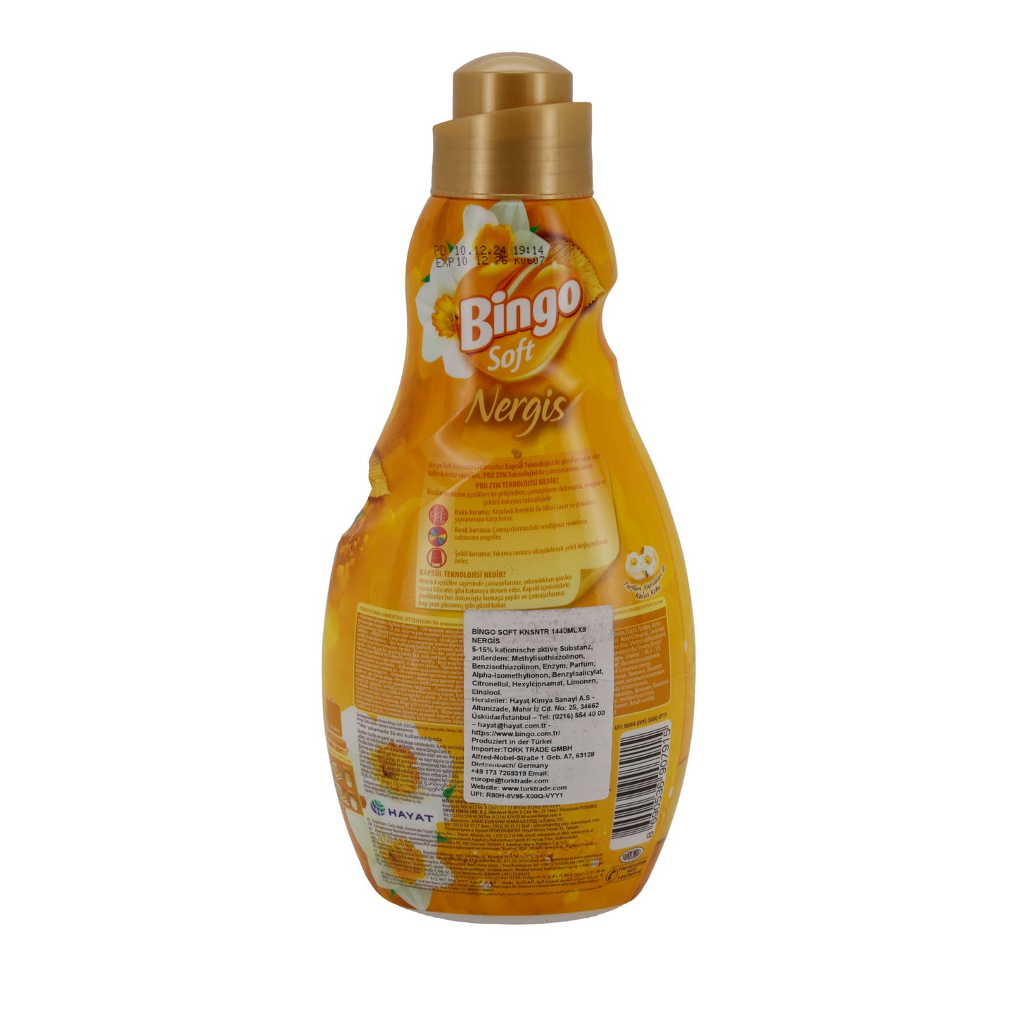 Weichspüler Bingo Soft Nergis | Langanhaltende Frische | 60 Wl