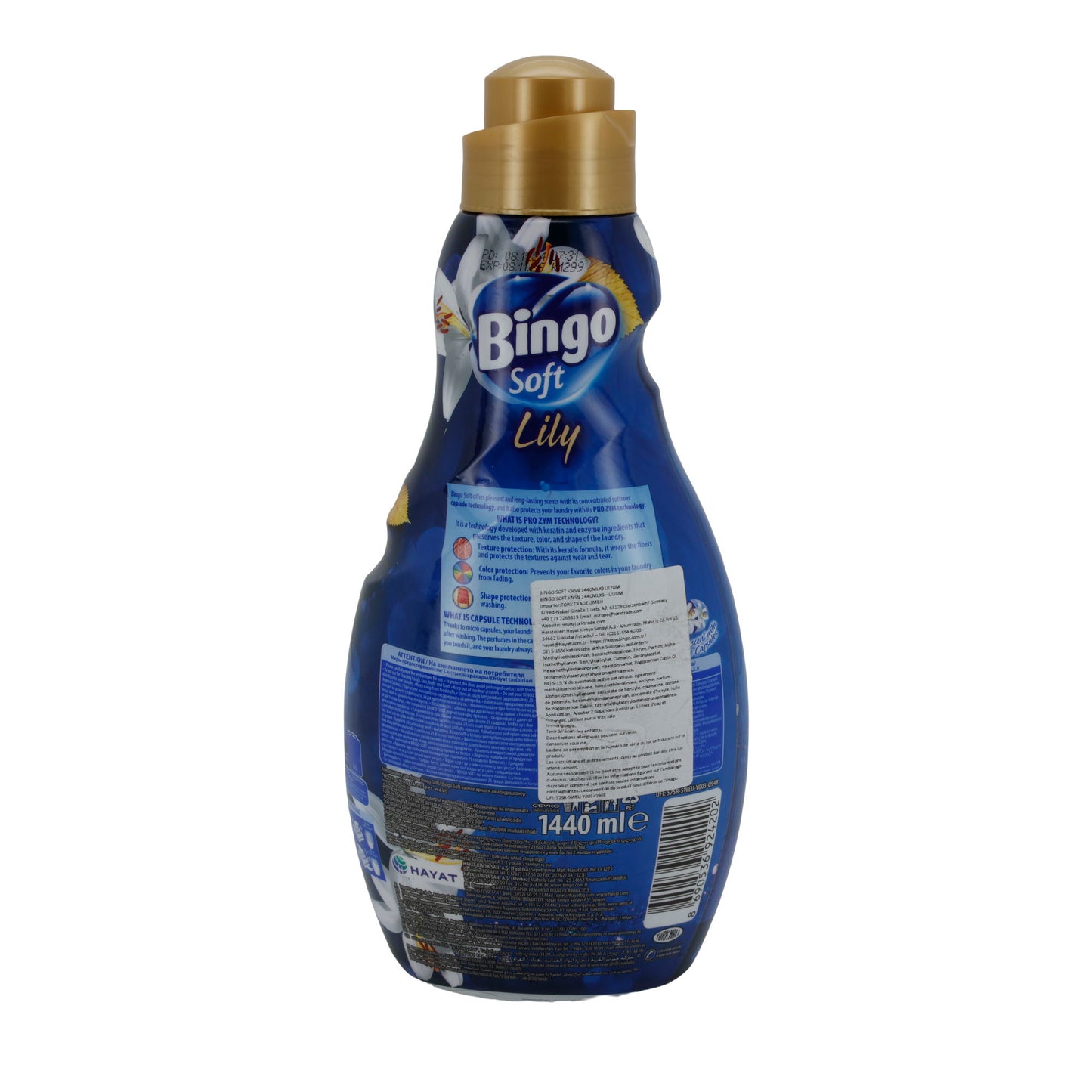 Weichspüler Bingo Soft Lilie | Langanhaltende Frische | 60 Wl