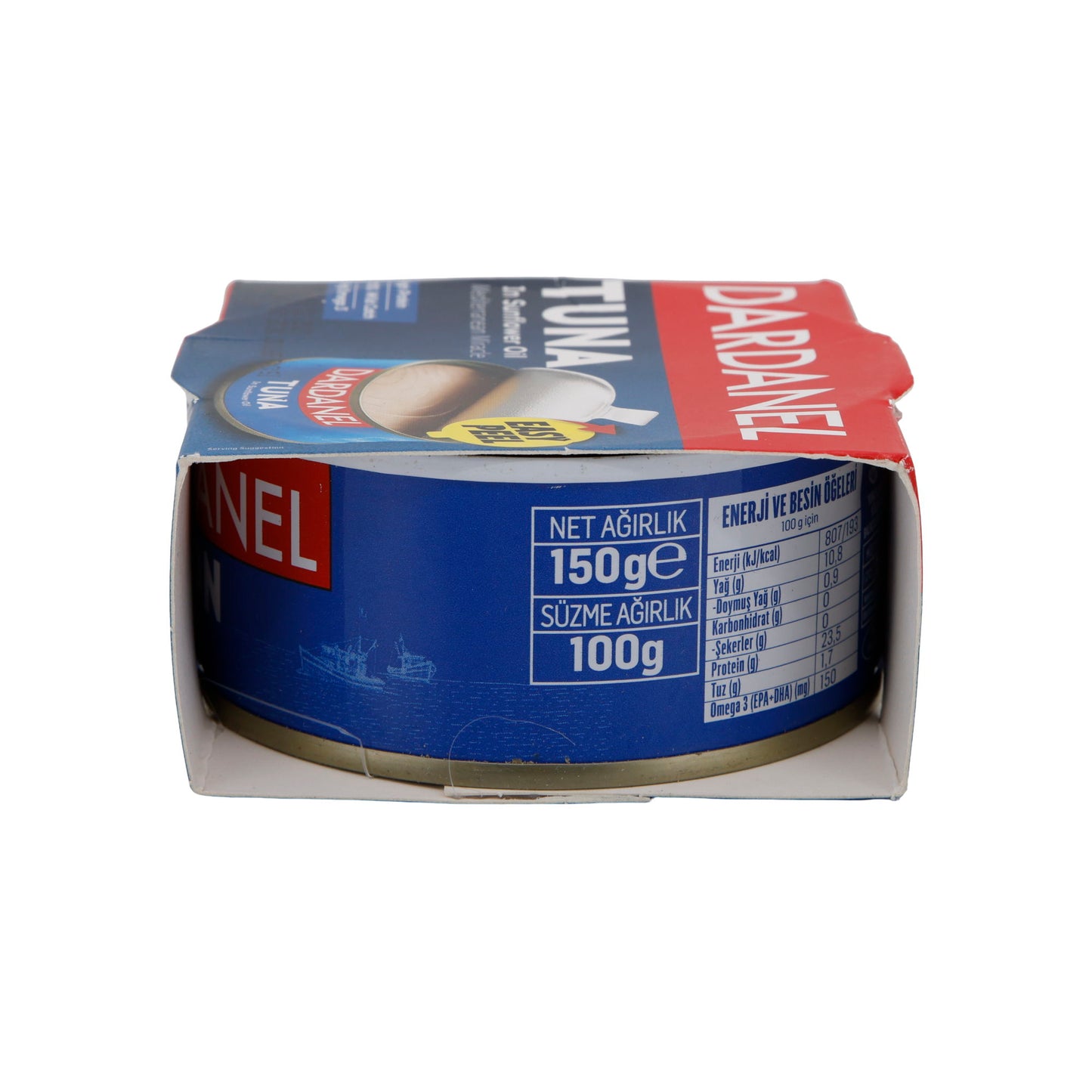 Thunfisch Dardanel | Fisch | In Sonnenblumenöl, 100 % Wildfang | 150g