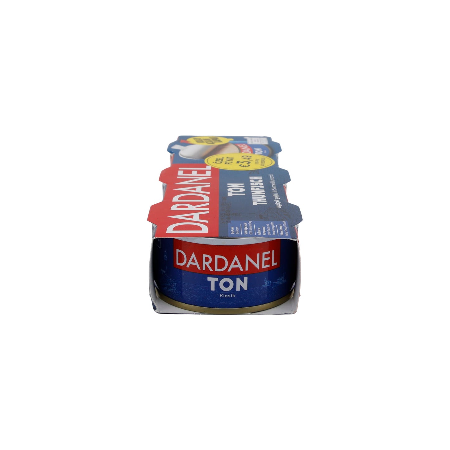 Thunfisch Dardanel | In Sonnenblumenöl | 3 x 75 g Packung