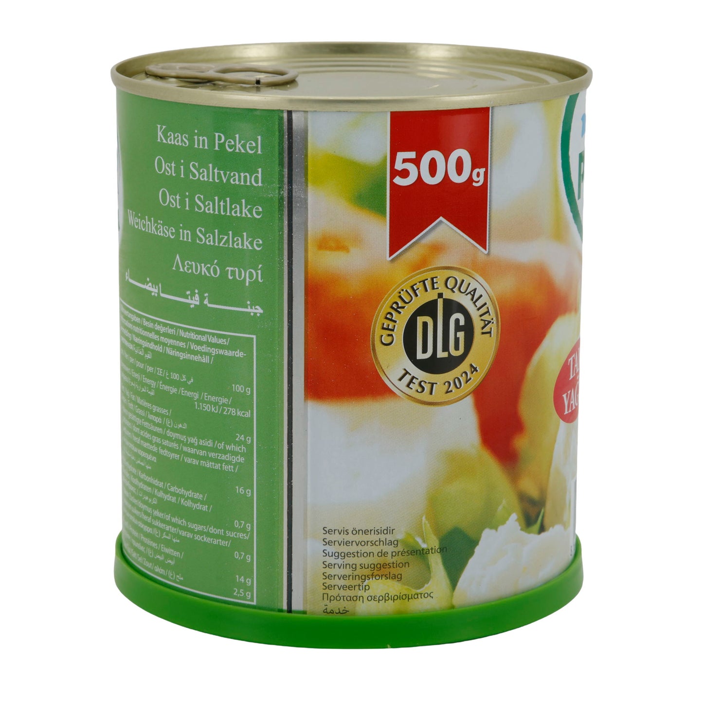 Weichkäse Pınar Premium Weißkäse | Weißkäse in Salzlake | Traditionell mit vollem Fettgehalt | 500 g