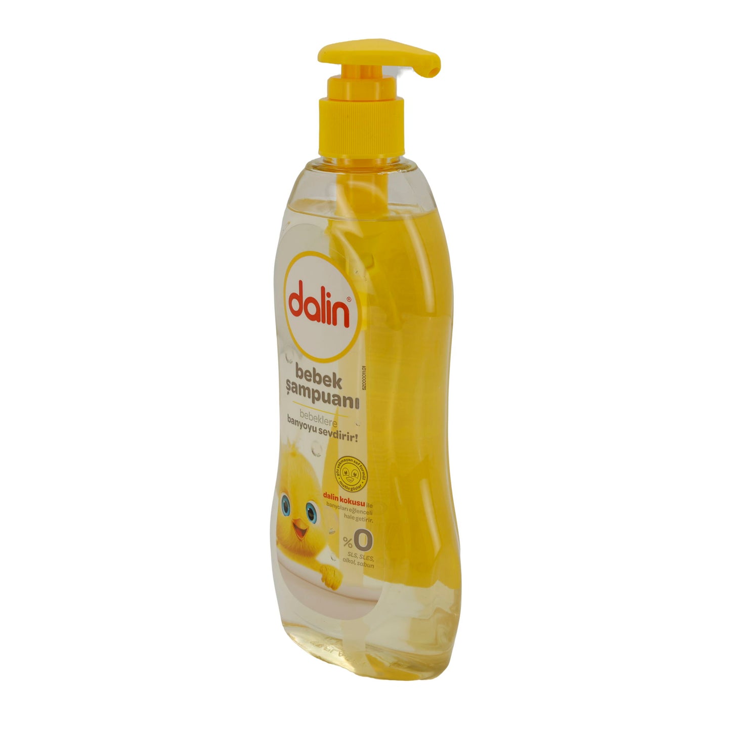 Babyshampoo Dalin | Shampoo | Sanftes Babyshampoo mit Pumpspender | 500 ml