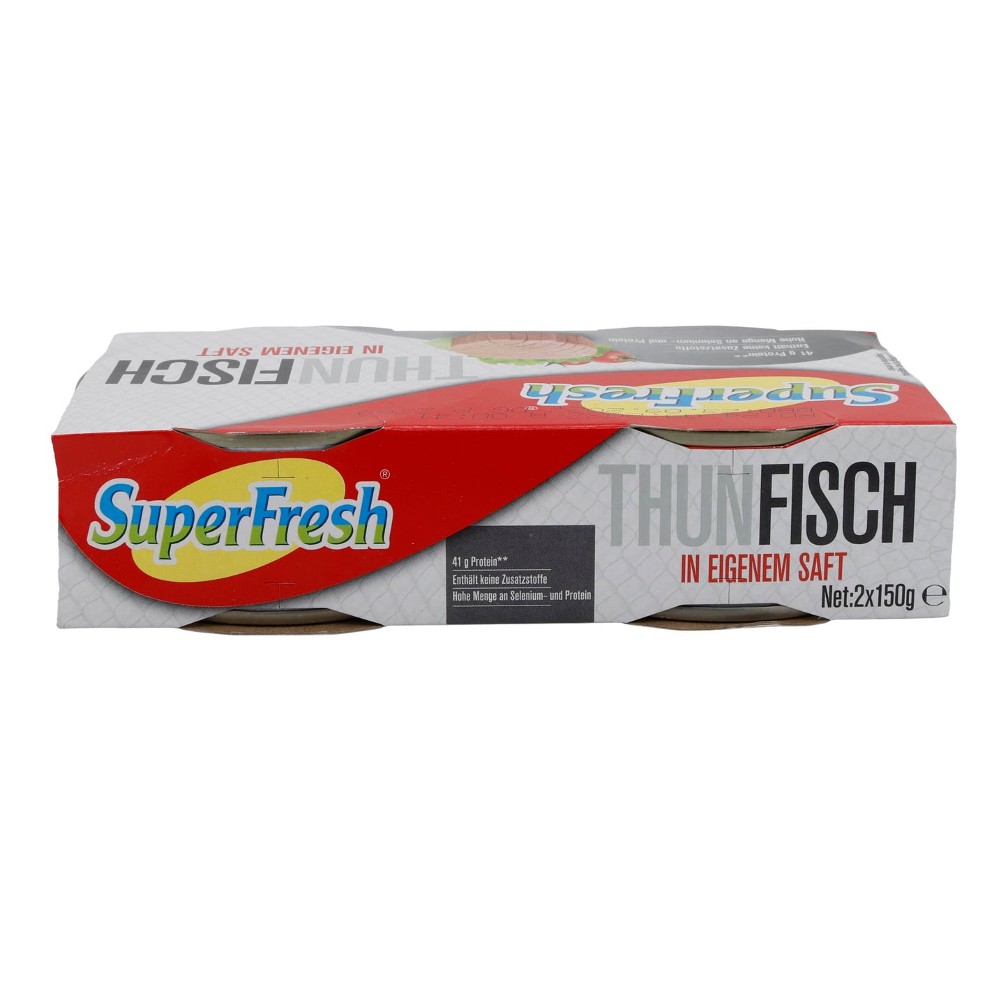 Thunfisch SuperFresh | In eigenem Saft | Proteinreich | 2 x 150 g