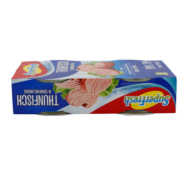 Thunfisch SuperFresh | In Sonnenblumenöl | Omega-3-reich | 2 x 150 g