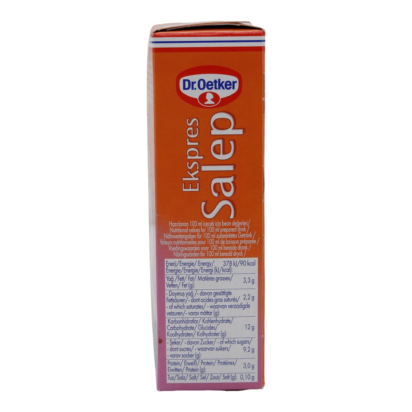 Getränkepulver Dr. Oetker | Ekspres Salep | Aromatisierte Getränkepulver-Mischung mit Zimt | 4 x 13,5 g
