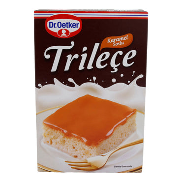 Dessert Dr. Oetker | Trileçe mit Karamellsoße | Orientalisches Dessert mit Karamellveredelung | 315 g DR. OETKER