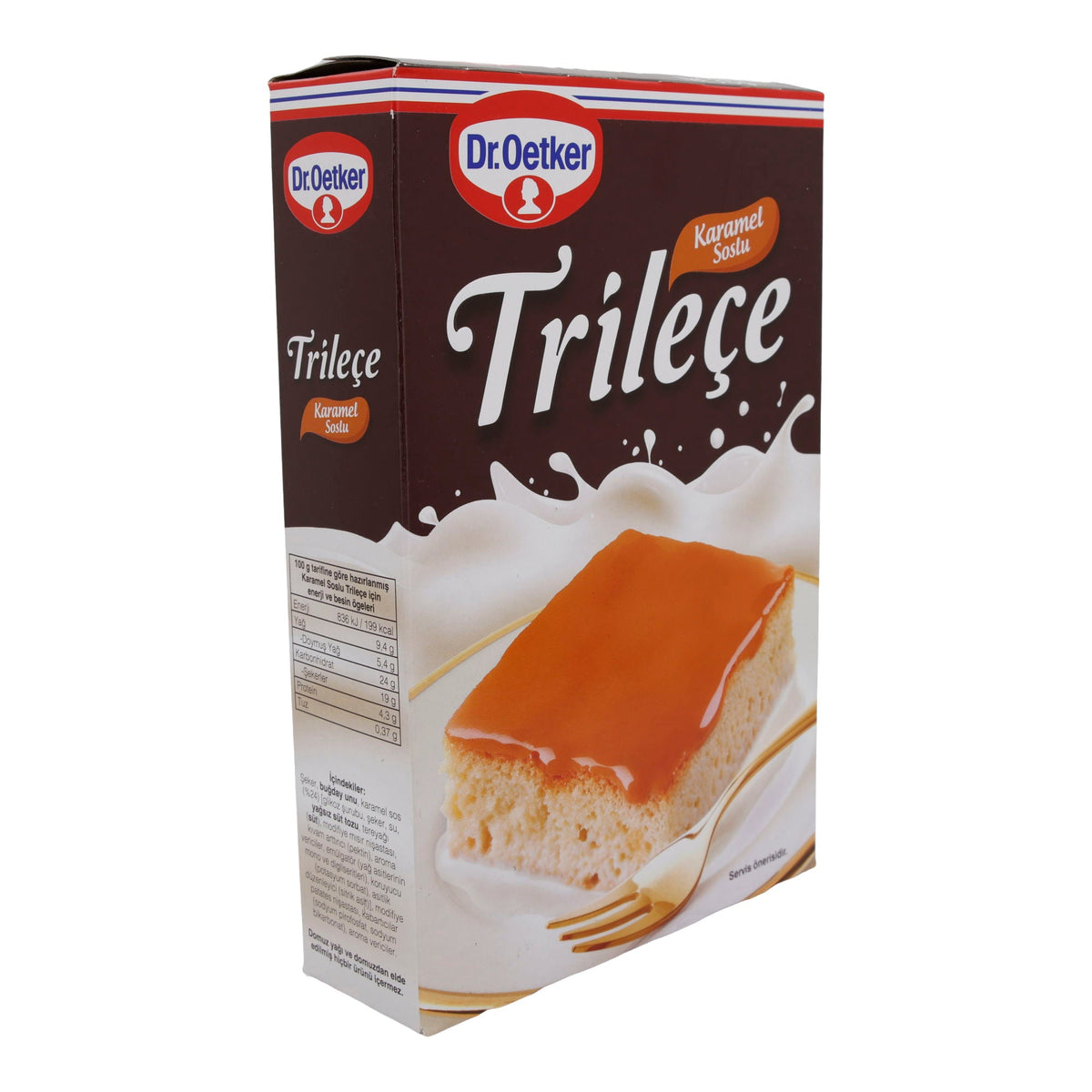 Dessert Dr. Oetker | Trileçe mit Karamellsoße | Orientalisches Dessert mit Karamellveredelung | 315 g DR. OETKER