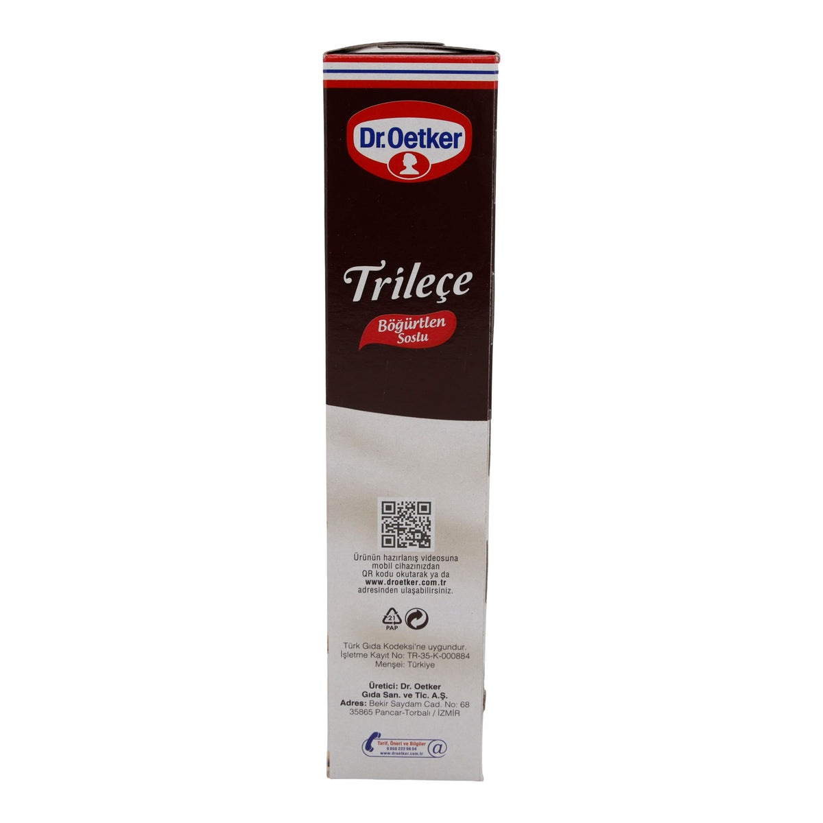Dessertsauce Dr. Oetker | Trileçe Brombeersauce | Türkische Spezialität | 315g | DR. OETKER