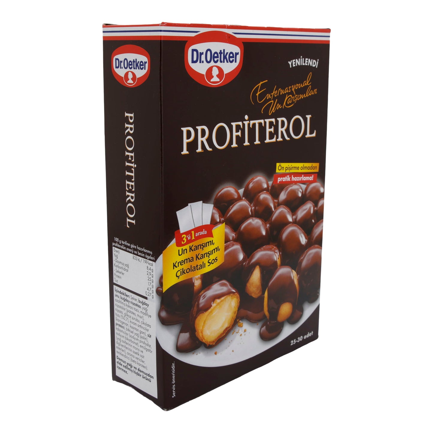 Profiterol Dr. Oetker | Fertigmischung | Für Profiteroles | 305g DR.OETKER