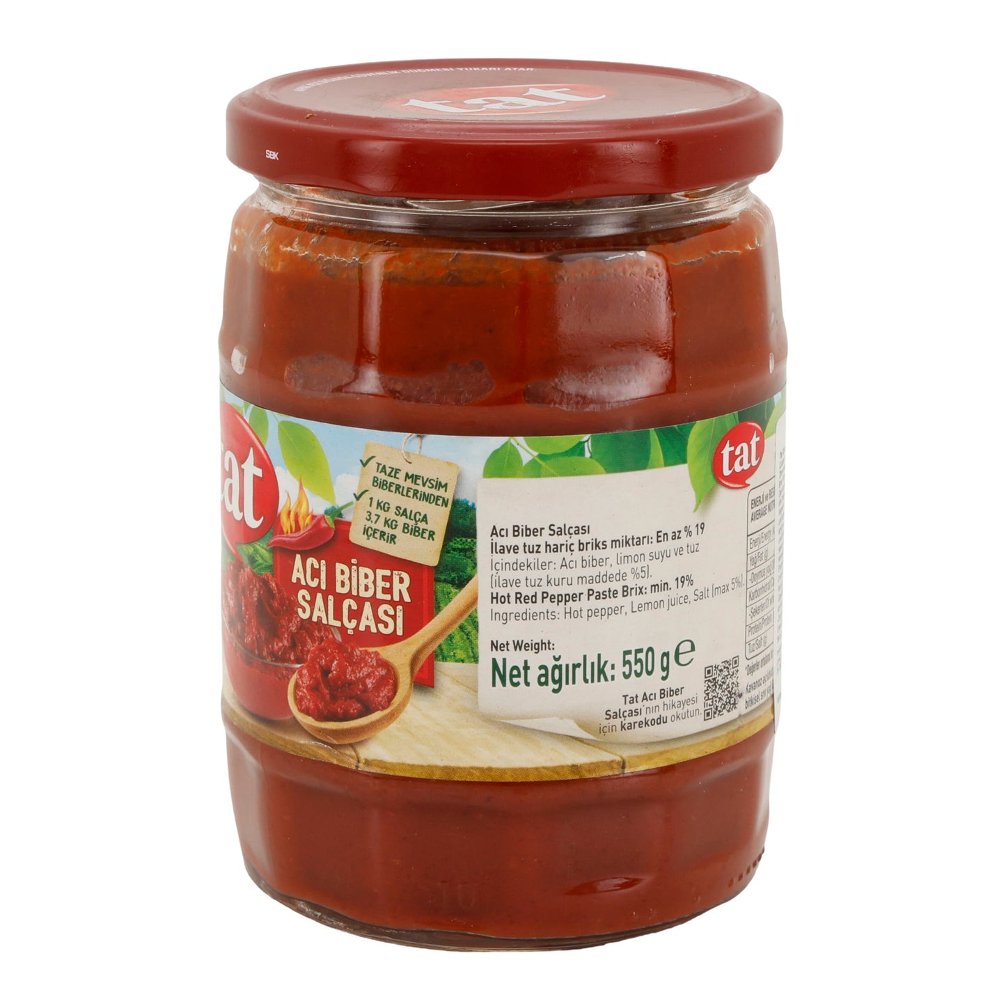 tat Paprikamark scharf | Aci Biber Salcasi | 550 g