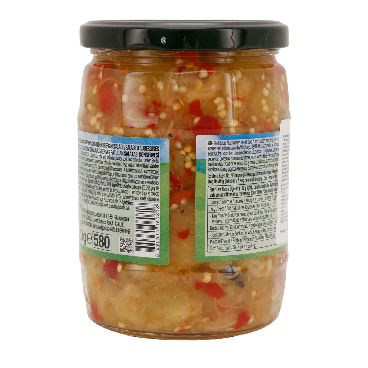 Auberginen-Salat mit Gerösteter Paprika TAT | Aromatisch & Herzhaft | 520 g