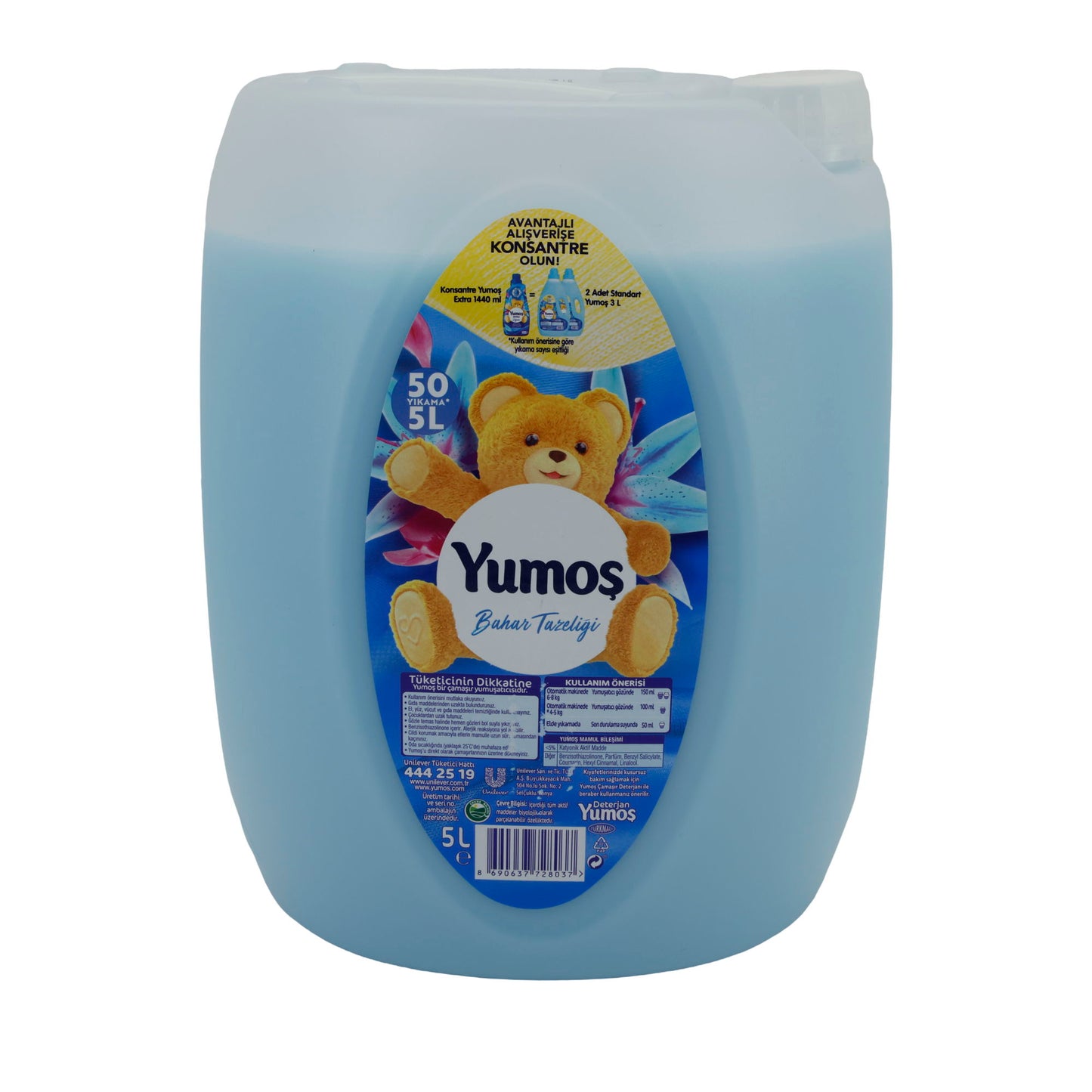 Weichspüler Yumoş Konzentrierter | Frischer Frühlingsduft | 5 l