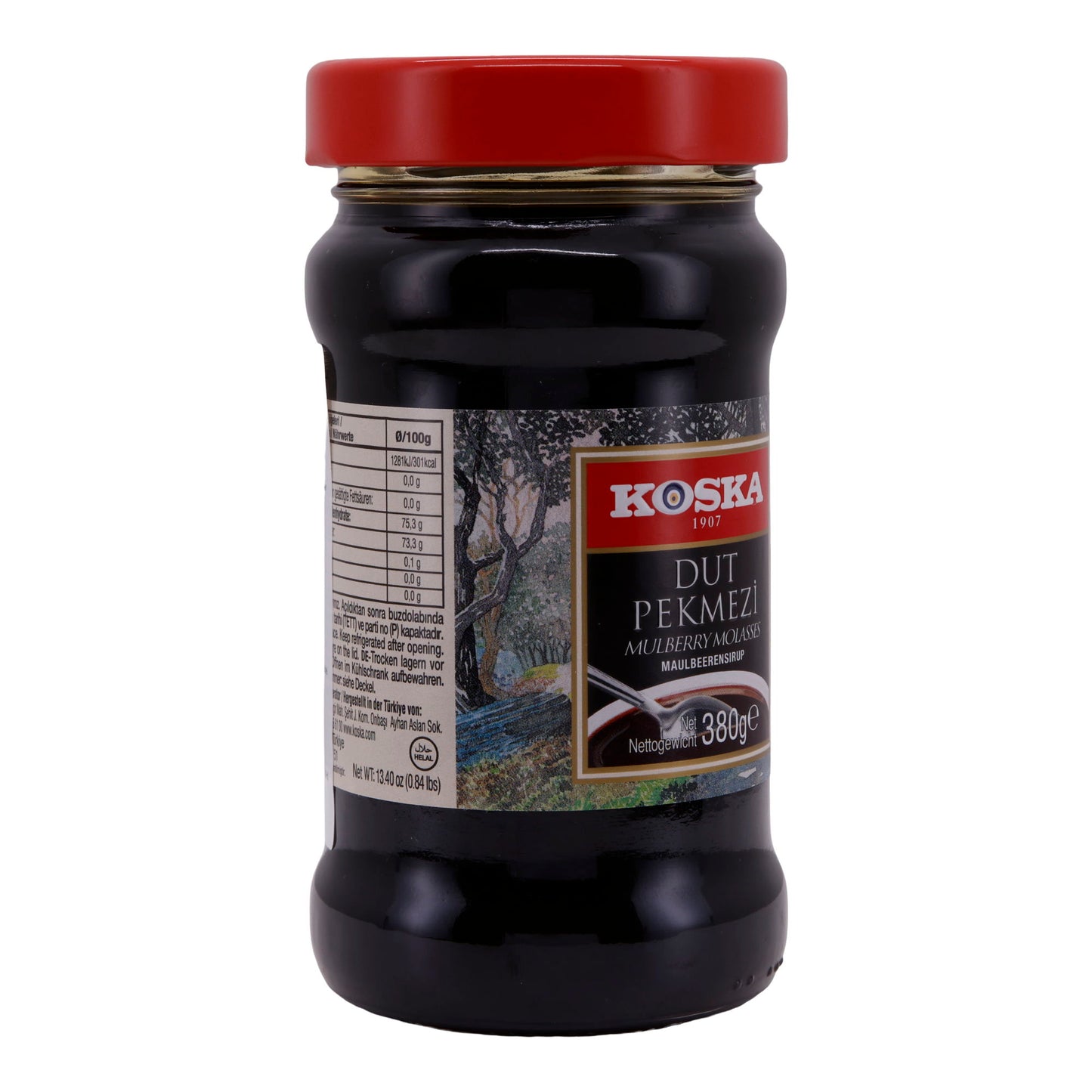 Maulbeersirup Koska | Dut Pekmezi | Natürlich | 380 g Glas